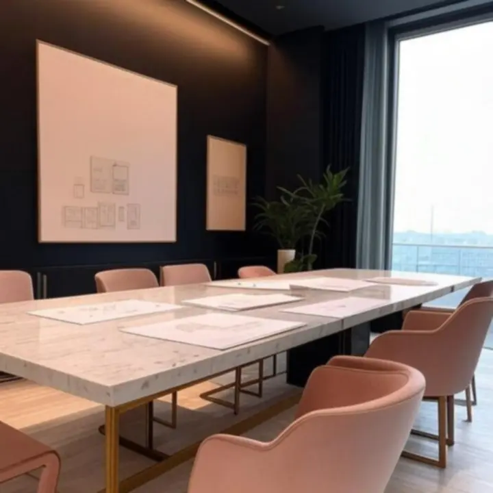 Sophisticated studio consultation environment