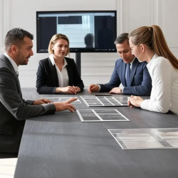 Csapatmunka a modern stúdióban